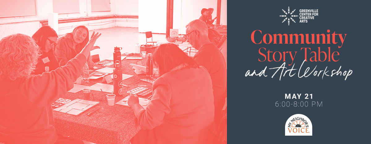 Community Story Table and Art Workshop at GCCA: May